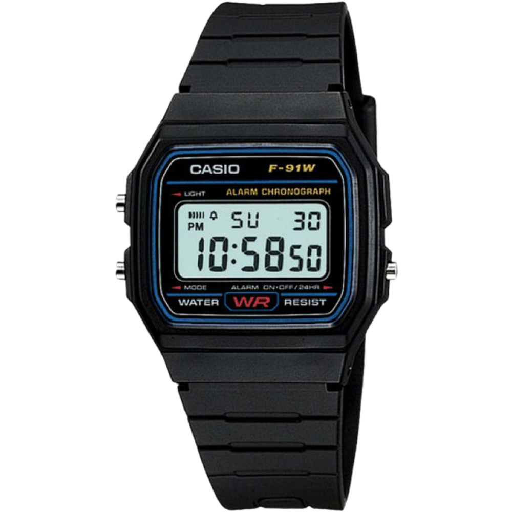 F-91W-1 (Blue Trim Dial)