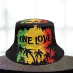 Double Sided Graffiti Hat_ One Love
