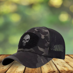 Skull Mesh Cap