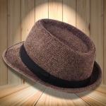 Harringbone Gentleman Hat