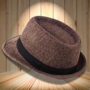 Harringbone Gentleman Hat