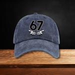 67 Printed Cap