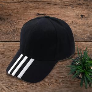 Three Stripes Minimalist Cap for Summer