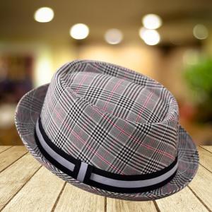 Classic Plaid Short Brim Hat