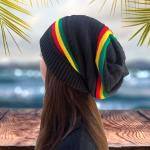 Jamaican Reggae knitted Pullover Hat