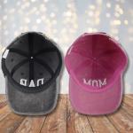 Mom-Dad Featured Embroidery Cap