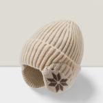 Knitting Ear Flap Beanie Hat for Winter